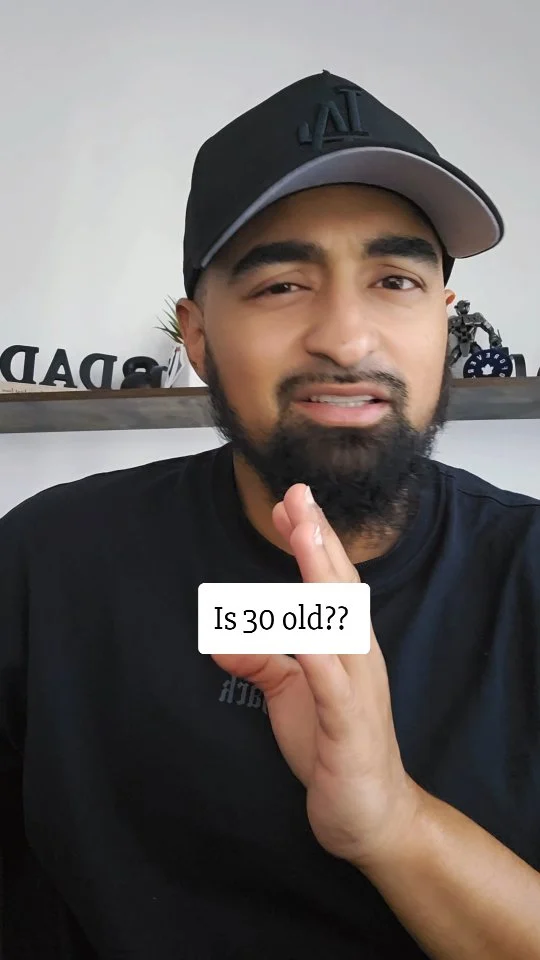 Is 30 old?!

Keep hearing people talking about how old they feel in their 30's. If you feel old in your 30's, you are doing your 30's wrong.

Do you feel old?