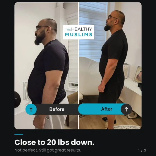 Losing weight doesn't have to mean giving up your culture.

1️⃣ Close to 20 lbs down while not being "perfect" and still seeing great results.

2️⃣ By far one of the busiest parents I know. Mashallah, he's proof that with the right schedule and accountability, it can be made easy.

3️⃣ A father of two who lost 22 lbs and learned how to be consistent. He said the best part wasn't the weight, it was getting comfortable in the gym.

You're not behind, you just haven't started.

So what's really holding you back right now. Is it time, confidence, or not knowing where to begin?
